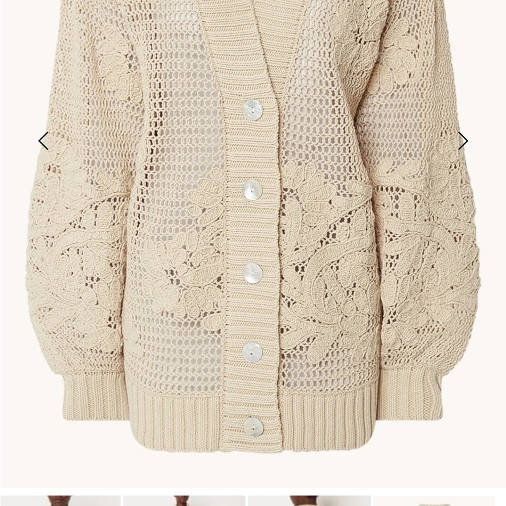 FARM Rio Embroidered Cotton Cardigan - Picture 11 of 13
